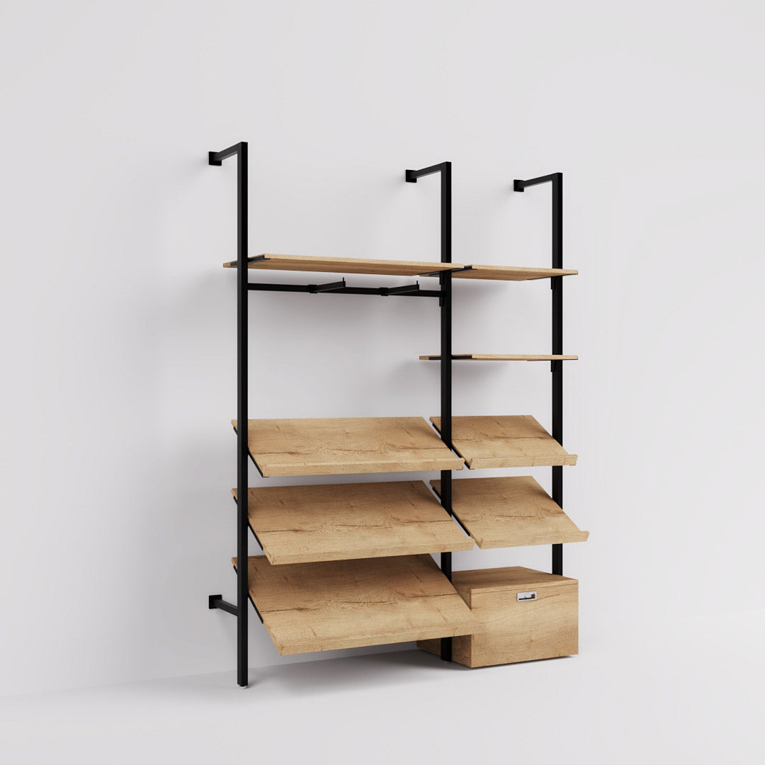 Shelving System Ceres - Homeware - Style 2, black — photo 7