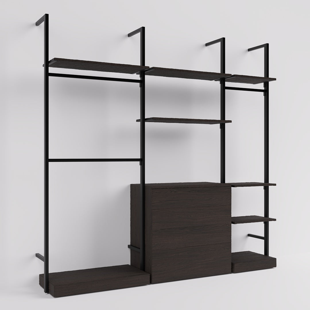 Open Wardrobe - Shelving System Ceres - Style 2 — photo 10