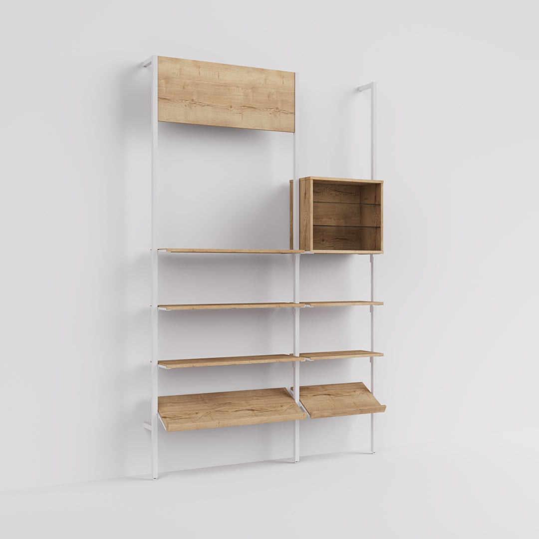 Shelving System Cetus - Classic - Style 2, white — photo 2