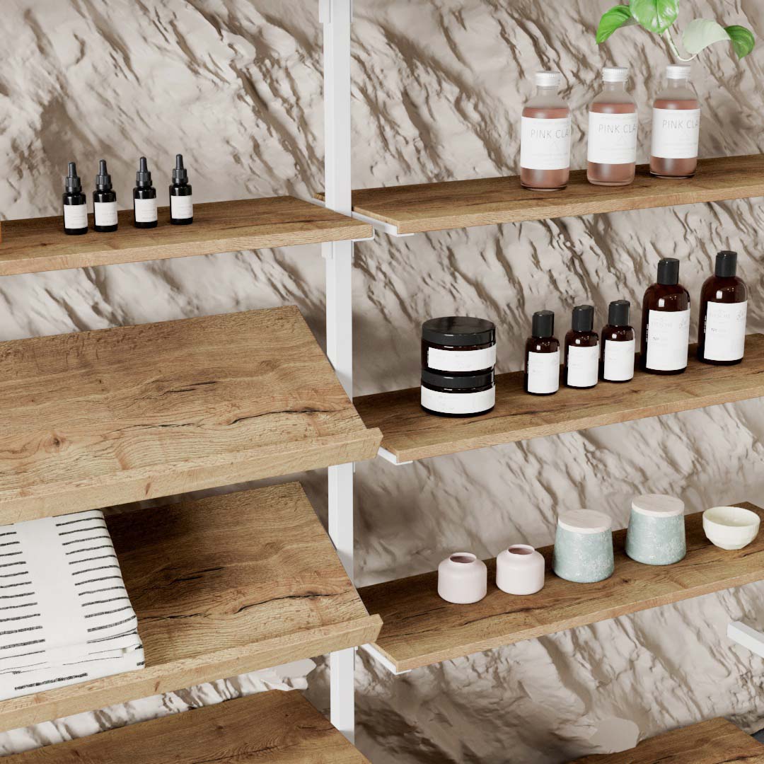 Shelving System Cetus - Classic - Style 2, white — photo 4