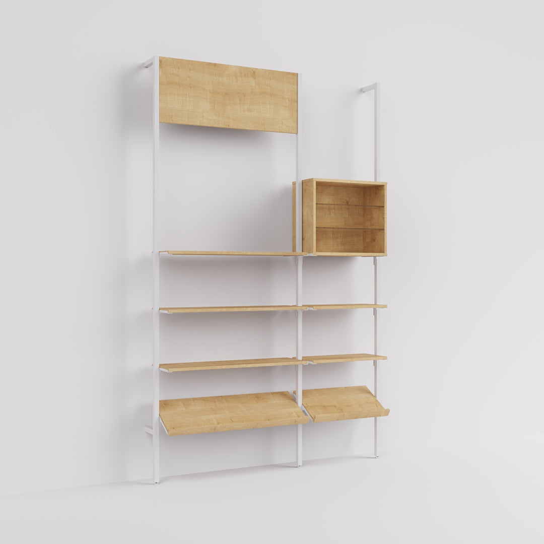 Shelving System Cetus - Classic - Style 2, white — photo 8