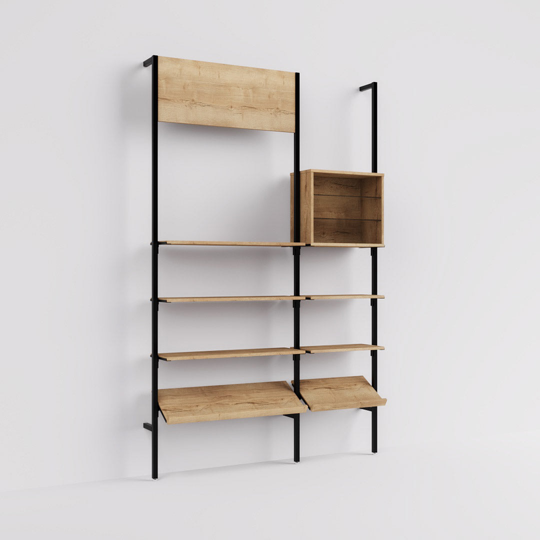 Shelving System Cetus - Classic - Style 2, black — photo 2