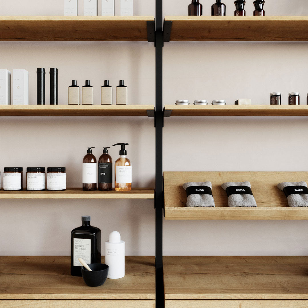 Shelving System Cetus - Classic - Style 2, black — photo 6