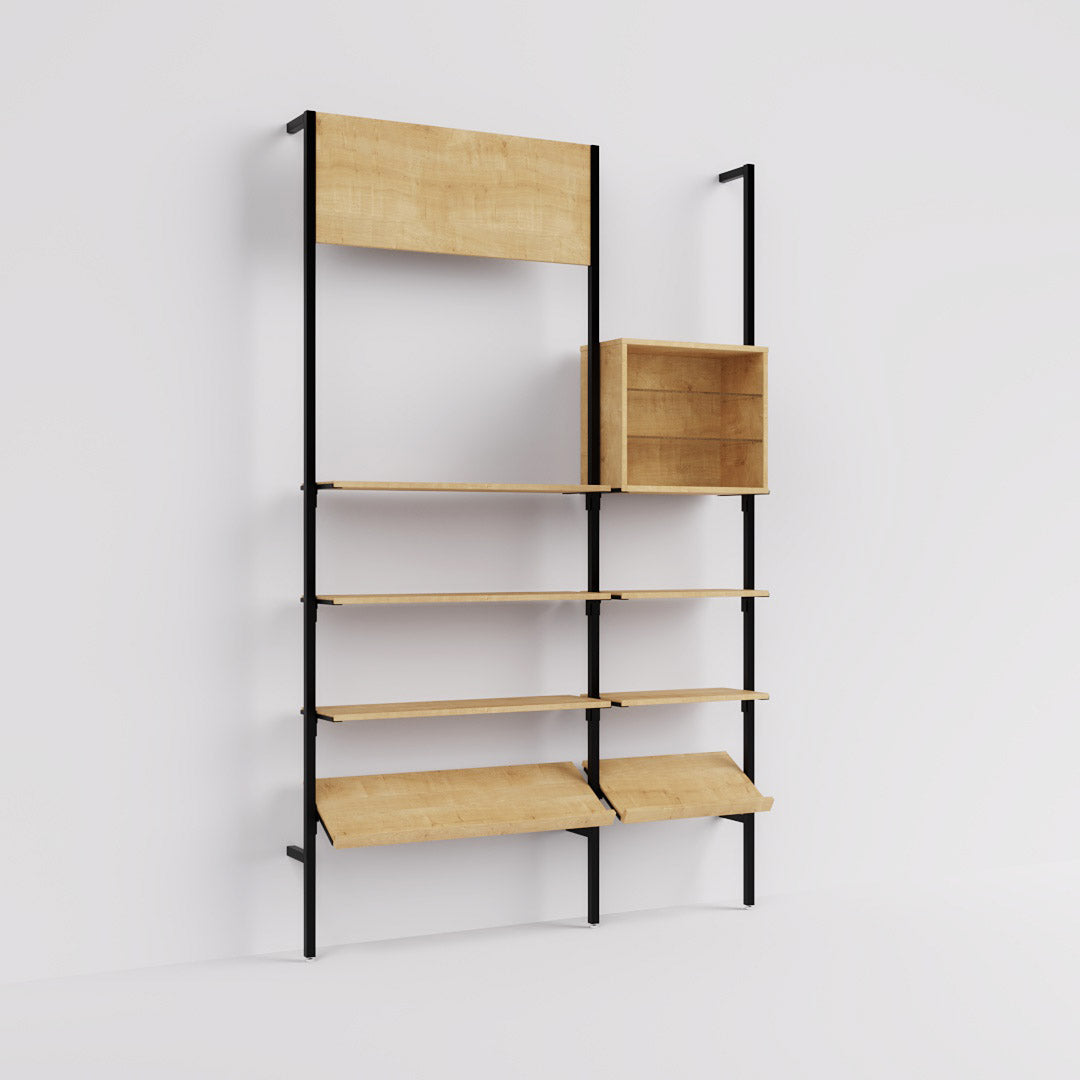 Shelving System Cetus - Classic - Style 2, black — photo 8