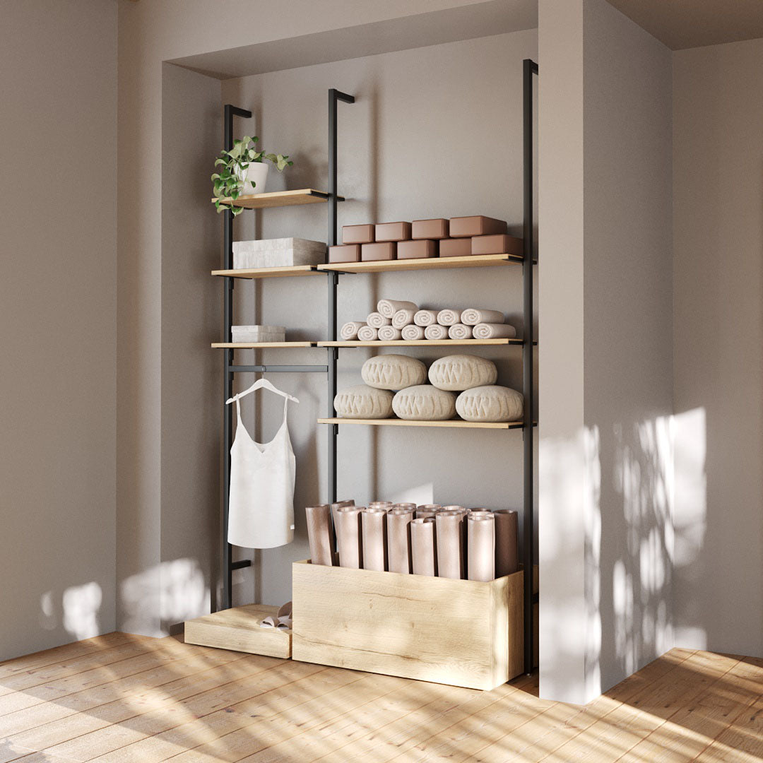 Shelving System Cetus - Yoga Studio - Style 2 — photo 3