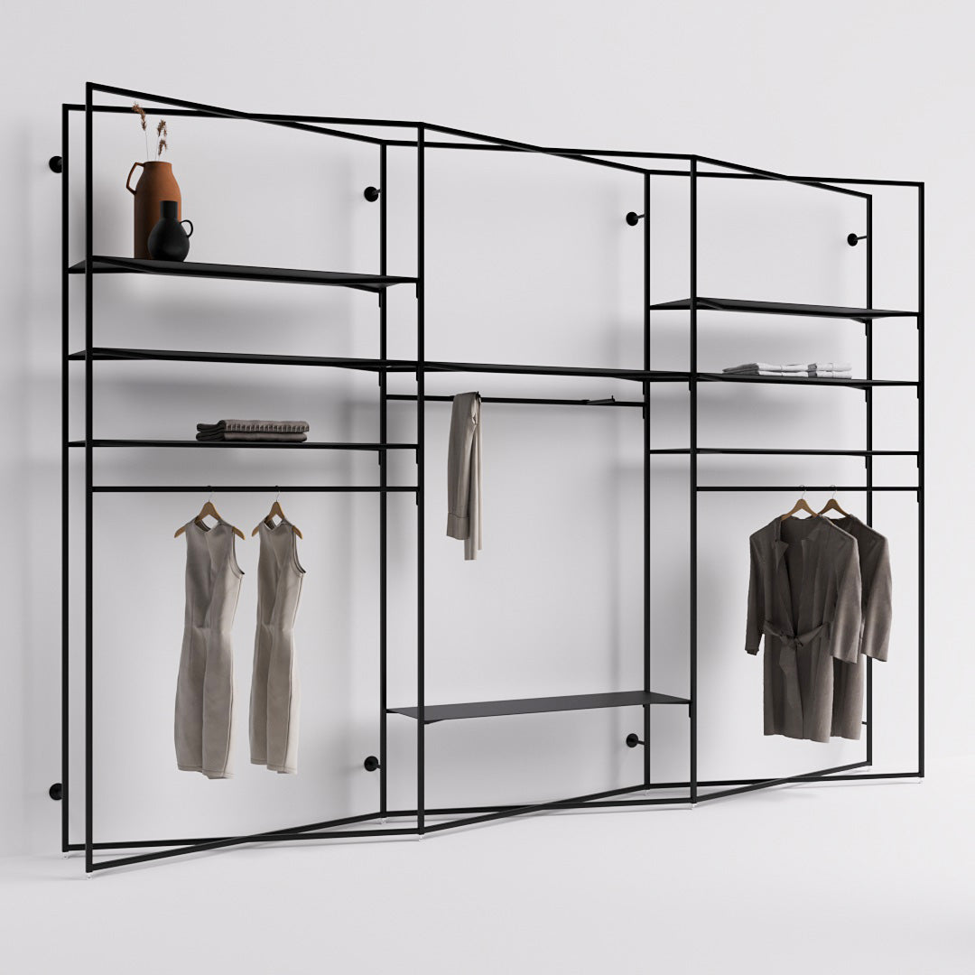 Стелажна система Slimline - мода - варіант 3