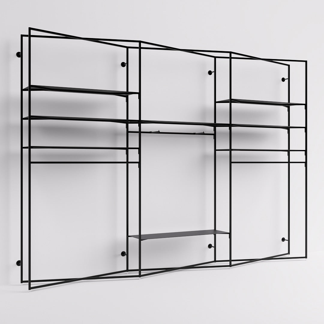 Стелажна система Slimline - мода - варіант 3 — фото 2