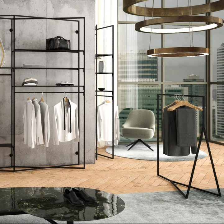 Стелажна система Slimline - мода - варіант 3 — фото 7
