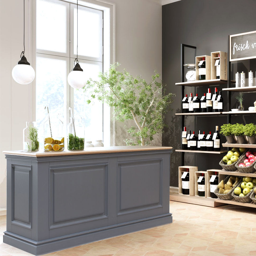 Shop Counter Vienna, Country House Style, Solid Wood — photo 2