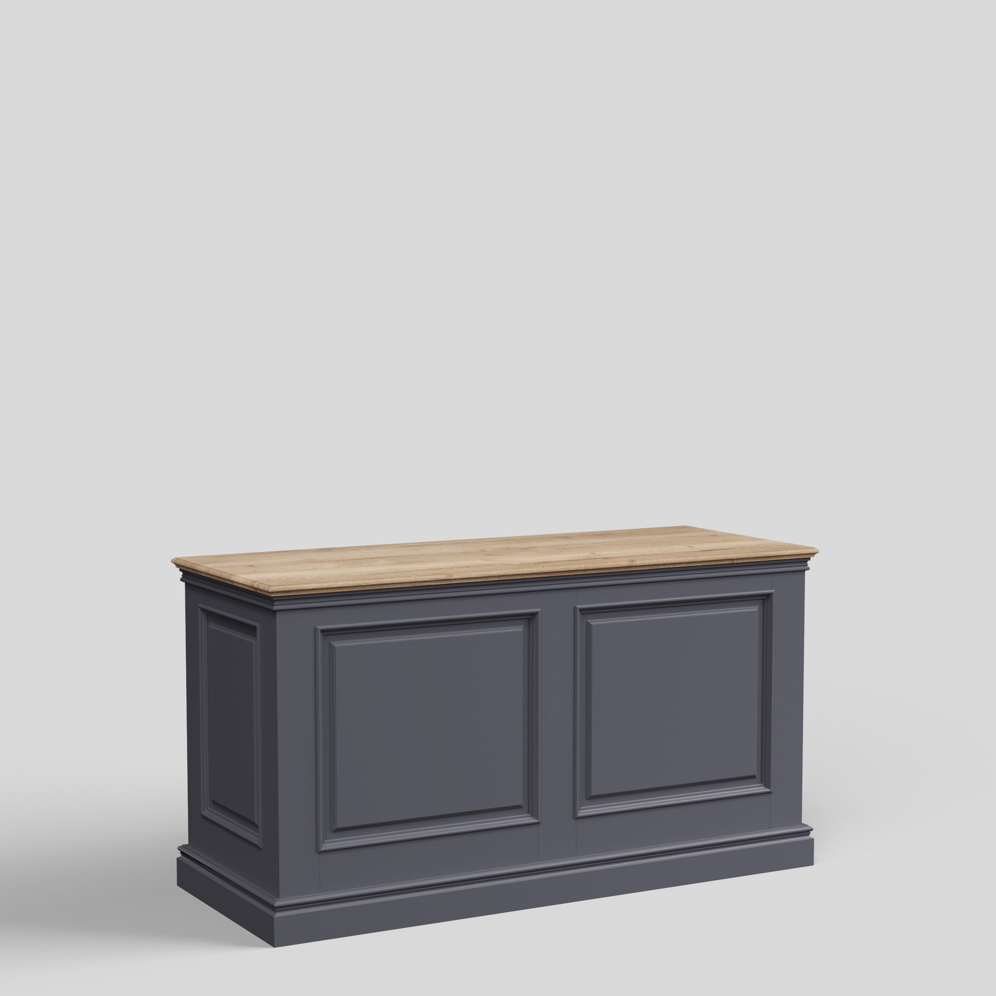 Shop Counter Vienna, Country House Style, Solid Wood — photo 4
