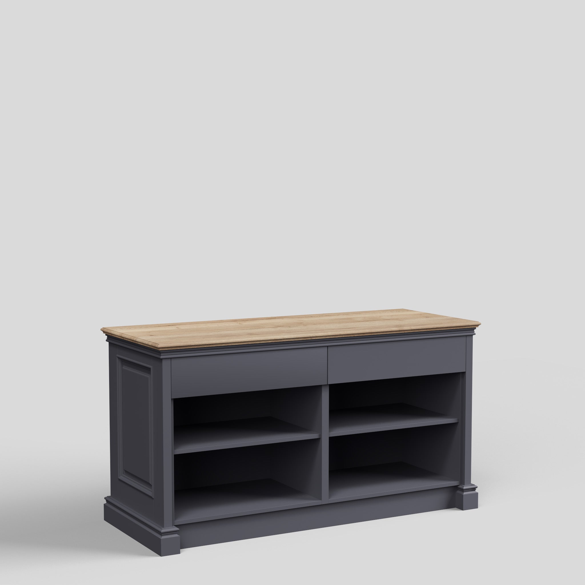 Shop Counter Vienna, Country House Style, Solid Wood — photo 7