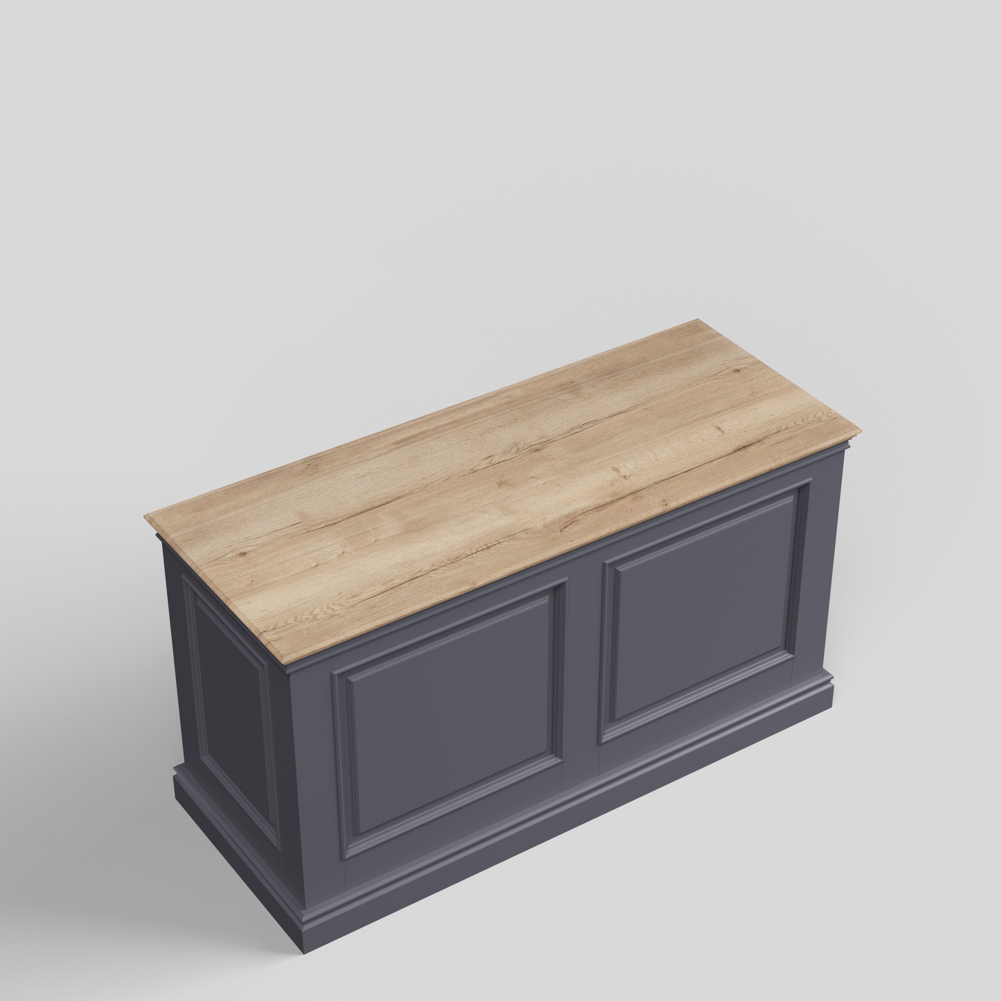 Shop Counter Vienna, Country House Style, Solid Wood — photo 8